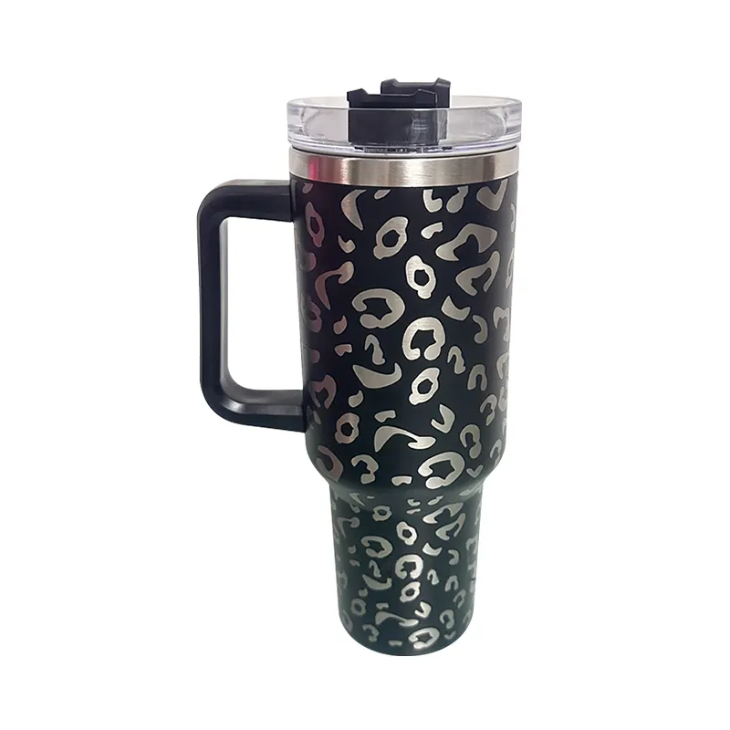 40 oz. Leopard Print Tumbler