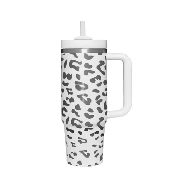 40 oz. Leopard Print Tumbler